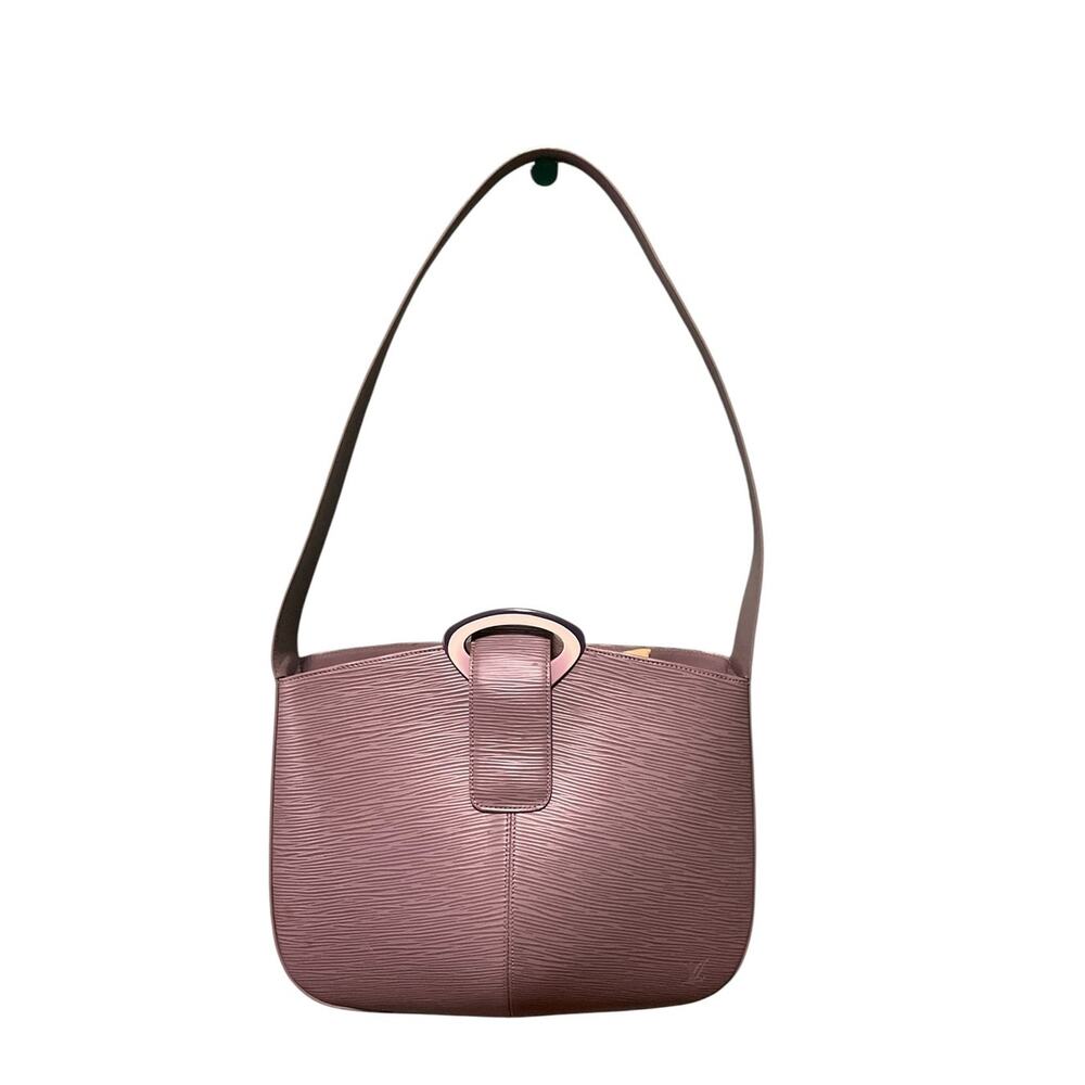 Louis Vuitton Epi Leather Reverie Vintage Handbag Lilac W/ Dust bag